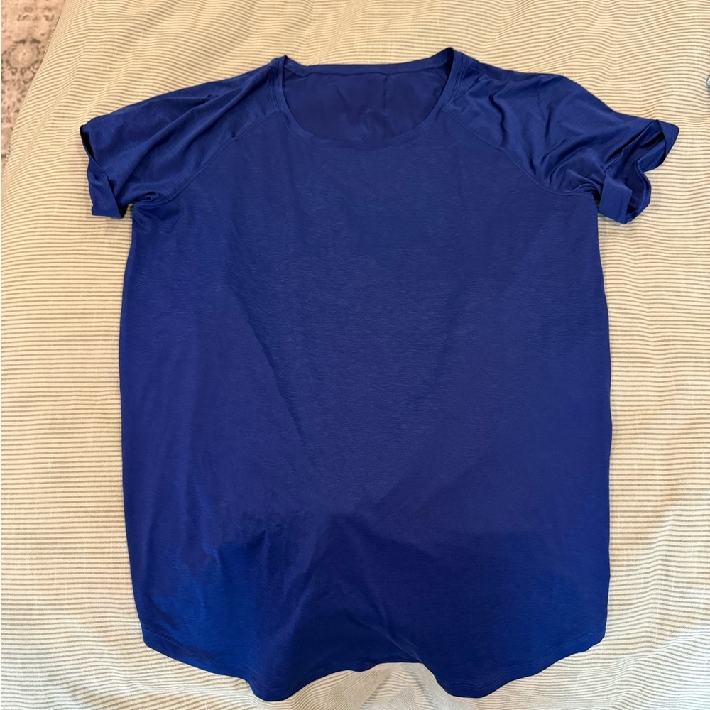 Lululemon Athletica Navy Short Sleeve Tee